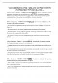 NEBOSH DIPLOMA UNIT C UPDATED EXAM QUESTIONS  AND VERIFIED ANSWERS GRADED A&plus;