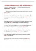 HAPS practice questions with verified answers&period;