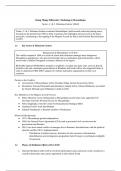 Lessons from the Mozambique Peace Process &ndash; Complete Study Notes Peace and Conflict Studies Week 3 &lpar;S&lowbar;CPB&rpar;
