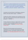 PMK-EE E5 CAREER INFORMATION EXAM NEWEST  2025 ACTUAL EXAM COMPLETE 100 QUESTIONS AND  CORRECT DETAILED ANSWERS &lpar;VERIFIED  ANSWERS&rpar; &vert;ALREADY GRADED A&plus;&vert;&vert;BRAND NEW&excl;&excl;