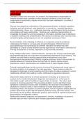 PSYC 435 STUDY GUIDE EVALUATION QUESTIONS WITH ANSWERS 2025&sol;2026