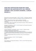 ASAP PACE CERTIFICATION EXAM REAL EXAM COMPLETE 300 QUESTIONS WITH FULL VERIFIED ANSWERS &lpar;100&percnt; ACCURATE ANSWERS&rpar; &sol; ALREADY GRADED A&plus;      What are the 4 communication styles&quest; -CORRECT ANSWER 1&period; The Director&colon; direct and guarded&comma; firm and forceful&comma; confiden