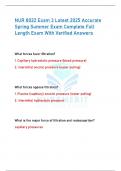 NUR 8022 Exam 3 Latest 2025 Accurate Spring Summer Exam Complete Full Length Exam With Verified Answers