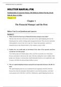 Solution Manual for Fundamentals of Corporate Finance 5th Edition by Robert Parrino&comma; Thomas W&period; Bates&comma; Stuart L&period; Gillan & David S&period; Kidwell Chapter 1-21 &vert;ISBN&colon; 9781119795438&vert; Guide A&plus;