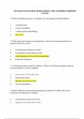 NCLEX RN EXAM 2025 130 QUESTIONS AND ANSWERS &lpar;VERIFIED PAPER&rpar;