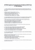 ATI RN Capstone Comprehensive Predictor 2019 Form C &lpar;180 Quizzes&rpar;