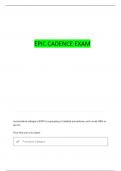 CAD201 CADENCE ADMIN CERT REVIEW TERMS QUESTIONS WITH COMPLETE ANSWERS