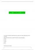 CADENCE FUNDAMENTAL QUESTIONS WITH COMPLETE ANSWERS