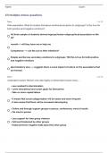 PSYC 331 MIDTERM 2 QUESTIONS WITH COMPLETE ANSWERS