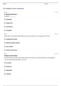 PSYC 331 EXAM 1 QUESTIONS WITH COMPLETE ANSWERS