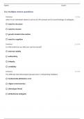 PSYC 331 FINAL EXAM QUESTIONS WITH COMPLETE ANSWERS