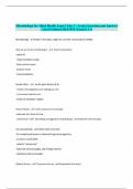 Microbiology for Allied Health Exam 1 Part 1 &vert; Actual Questions and Answers Latest Updated 2024&sol;2025 &lpar;Graded A&plus;&rpar;