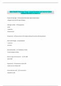 Allied Health Vital Signs Exam &vert; Actual Questions and Answers Latest Updated 2024&sol;2025 &lpar;Graded A&plus;&rpar;