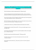Penn Foster&colon; Allied Health Careers Exam &lpar;Lesson 1&colon; Introduction to Allied Health Careers&rpar; &vert; Actual Questions and Answers Latest Updated 2024&sol;2025 &lpar;Graded A&plus;&rpar;