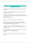 Allied Health 109 Final Exam LQ &vert; Actual Questions and Answers Latest Updated 2024&sol;2025 &lpar;Graded A&plus;&rpar;