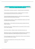 American Allied Health CVA Exam Study Guide &vert; Actual Questions and Answers Latest Updated 2024&sol;2025 &lpar;Graded A&plus;&rpar;