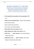 NSG 3850 &sol; NSG3850 EXAM 1&colon; &lpar;NEW 2025&sol; 2026 UPDATE&rpar; PATHOPHYSIOLOGY II REVIEW&vert; QUESTIONS & ANSWERS&vert; GRADE A&vert; 100&percnt; CORRECT &lpar;VERIFIED SOLUTIONS&rpar;- GALEN