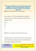 WILDLAND FIREFIGHTING QUESTIONS AND CORRECT DETAILED ANSWERS &lpar;VERIFIED ANSWERS&rpar; &vert;&vert;ALREADY GRADED A&plus;&vert;&vert;NEWEST VERSION
