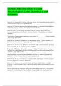 SSTE01WB-Electrified Vehicle Technologies Exam Questions and Answers
