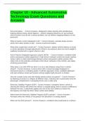 Chapter 10 - Advanced Automotive Technology Exam Questions and Answers