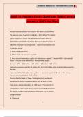 ARM 54 Practice Exam Questions With Correct Answers 100&percnt; Verified&period;
