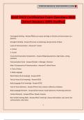 ASAP PACE Certification Exam Questions With Correct Answers 100&percnt; Verified