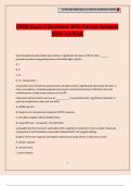 CNOR Exam 2 Questions With Correct Answers 100&percnt; Verified&period;