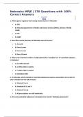 Nebraska MPJE &vert; 176 Questions with 100&percnt; Correct Answers