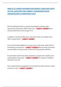 PMK-EE E5 CAREER INFORMATION NEWEST EXAM 2025 WITH  ACTUAL QUESTION AND CORRECT ANSWERS&lpar;DETAILED  ANSWERS&rpar;100&percnt; GUARANTEED PASS&excl;