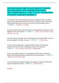 NUR 2502 EXAM 1&sol;MDC3 EXAM 1 RECENT UPDATE 2025 QUESTIONS AND VERIFIED SOLUTIONS &sol;MULTIDIMENSIONAL CARE 3 EXAM 1 &sol; RASMUSSEN  COLLEGE &sol;ALREADY GRADED A&plus;