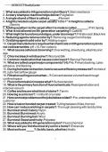 IICRC CCT Study Guide  questions and solutions