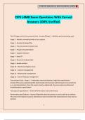 CIPS L4M8 Exam Questions With Correct Answers 100&percnt; Verified&period;