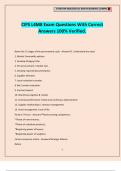 CIPS L4M8 Exam Questions With Correct Answers 100&percnt; Verified&period;