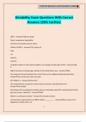 Drivability Exam Questions With Correct Answers 100&percnt; Verified&period;