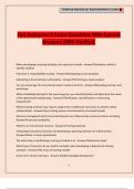Fire Instructor II Exam Questions With Correct Answers 100&percnt; Verified