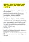 LOMA 335 EXAM REVIEW QUESTIONS WITH COMPLETE SOLUTIONS &lpar;100&percnt; CORRECT&rpar; 