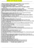 IICRC CCT Study Guide