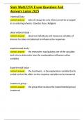 Stats Math225N Exam Questions And Answers Latest 2025&period;docx