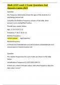 Math Maps Review 6THgd 7th Grade Exam Questions And Answers Latest 2025&period;docx