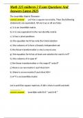 Math 225 midterm 2 Exam Questions And Answers Latest 2025&period;docx