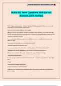 NURS-552 Exam Questions With Correct Answers 100&percnt; Verified&period;
