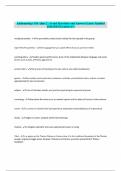 Anthropology 101&colon; Quiz 2 &vert; Actual Questions and Answers Latest Updated 2024&sol;2025 &lpar;Graded A&plus;&rpar;