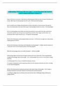 Anthropology 101 Exam 1 Review&colon; Quiz 1 &vert; Actual Questions and Answers Latest Updated 2024&sol;2025 &lpar;Graded A&plus;&rpar;