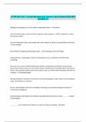 ANTH 101 Test 1 &vert; Actual Questions and Answers Latest Updated 2024&sol;2025 &lpar;Graded A&plus;&rpar;