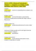 -EASA ATPL- Advanced Instruments - Chapter 4 - Computers in aviation Exam Questions And Answers Latest 2025&period;docx