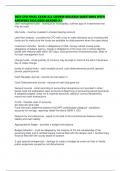 2025 CFO FINAL EXAM ALL COURSE RELIABLE QUESTIONS WITH ANSWERS 2025&sol;2026 GRADED A&plus;