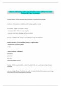Cultural Anthropology 101 Exam &vert; Actual Questions and Answers Latest Updated 2024&sol;2025 &lpar;Graded A&plus;&rpar;