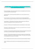 ANT 101&colon; Culture- Unit 1 Exam Review &vert; Actual Questions and Answers Latest Updated 2024&sol;2025 &lpar;Graded A&plus;&rpar;