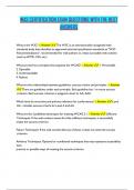 WAS CERTIFICATION EXAM QUESTIONS WITH THE BEST ANSWERS