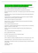 2025 FPC PAYROLL FUNDAMENTALS FINAL EXAM QUESTIONS EVALUATION WITH ANSWERS 2025&sol;2026 GRADED A&plus;